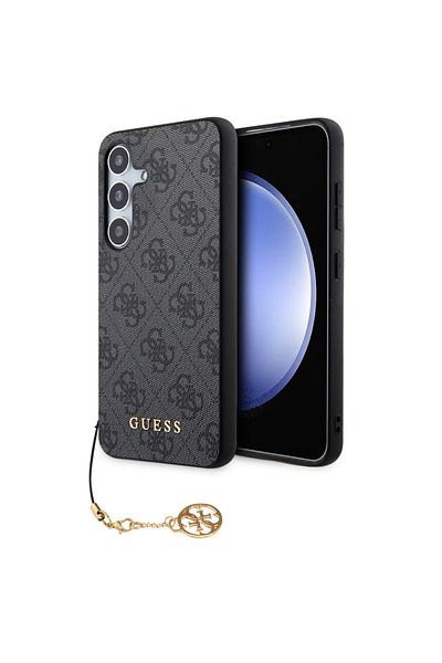 Guess Case 4g Charms Samsung Galaxy S24 Gray