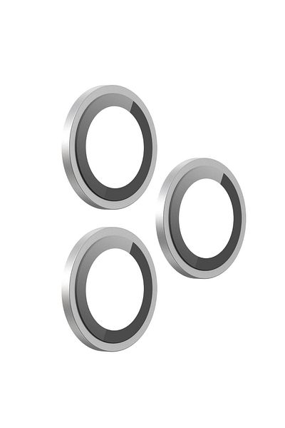 Devia Peak Series Camera Glass Film Iphone 16 Pro / 16 Pro Max Pack of 3 Silver