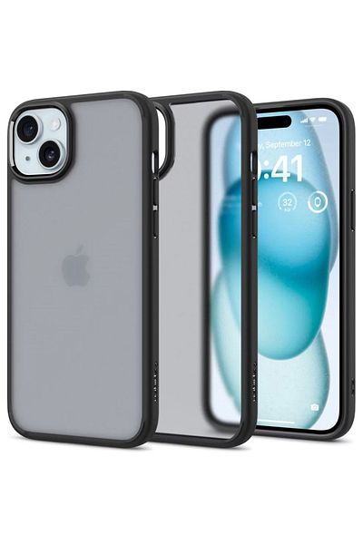 Spigen Ultra Hybrid Iphone 15 Frost Black case