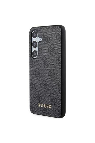Guess Case 4g Metal Gold Logo Samsung Galaxy A35 5g Grey