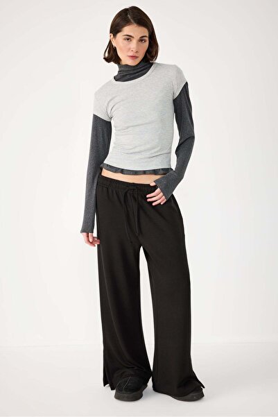 No Matter What Kurzärmeliges T-Shirt aus Cordstoff