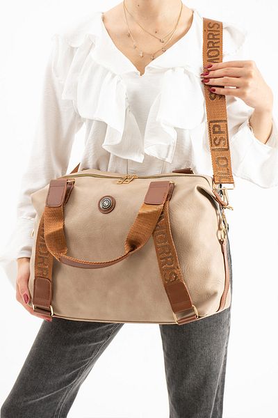 Lifonbag Women's Multi-Eye Adjustable Cross Strap Large Size Polo Hand and Shoulder Bag