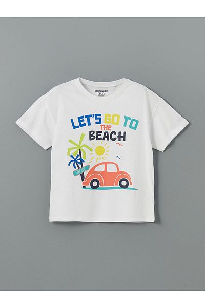 LC Waikiki Printed Boys' T-Shirt and Shorts 2-Pack