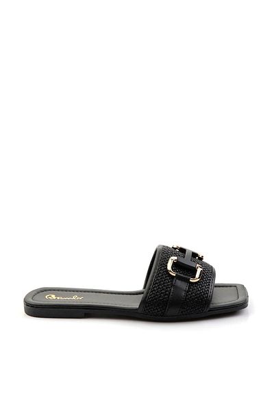 Bambi Black Women's Slippers K04101000228