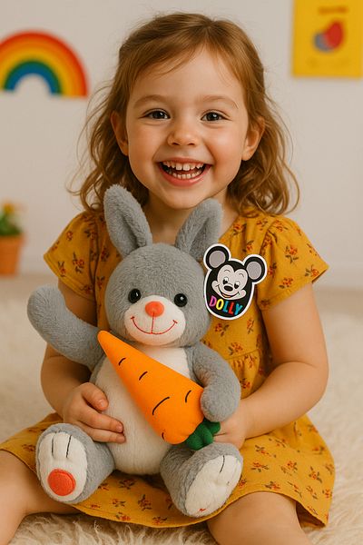 Polly Toys Rabbit Plush 60 cm