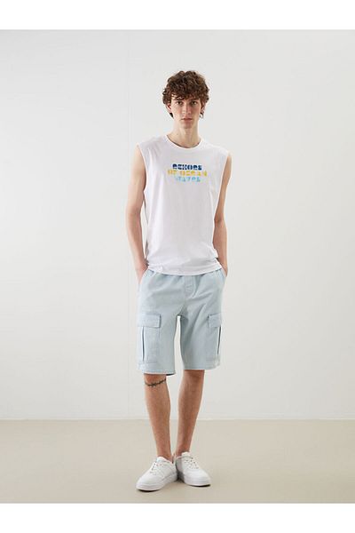 LC Waikiki Ανδρικό Tisort με στάμπα Crew Neck New Season - S5IL61Z8