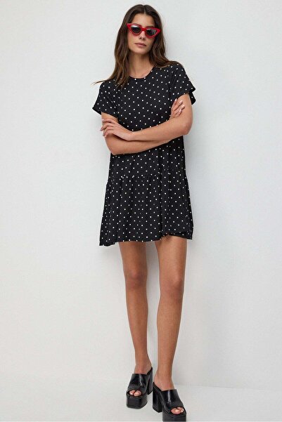 No Matter What Locker geschnittenes Minikleid