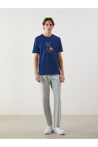 LC Waikiki Crew Neck Printed Men's T-Shirt