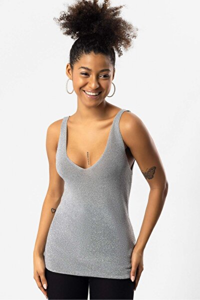 No Matter What Glitzerndes Stricktop