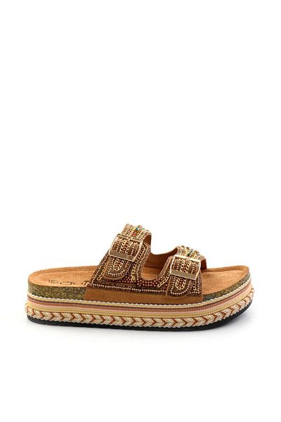 Guja Camel Women's Slippers K04185103187