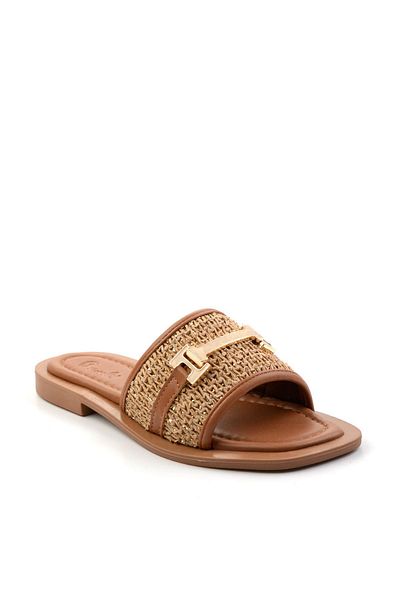Bambi Beige Women's Slippers K04826000828