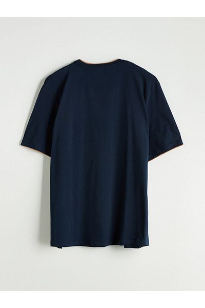 LC Waikiki Crew Neck Printed Combed Cotton Men's T-Shirt