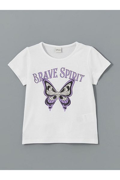LC Waikiki Lcw Crew Neck Girls T-Shirt & Leggings
