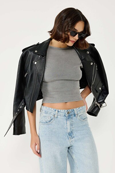 No Matter What Rückenfreies Crop-Top