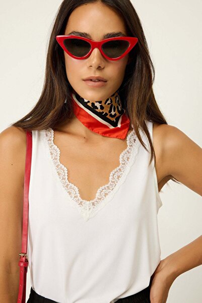 No Matter What Ärmellose Bluse mit Spitzendetails