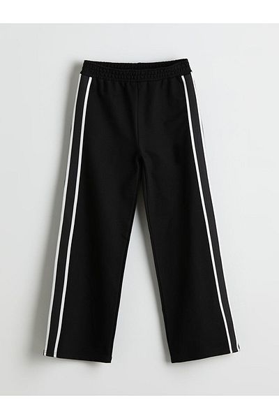 LC Waikiki Lcw Girls' Sweatpants with Elastic Waist Fast Fashion