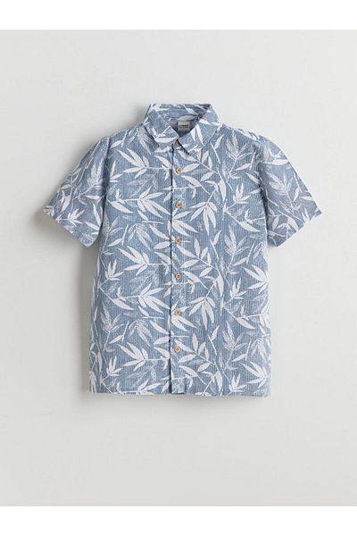 LC Waikiki Lcw Short Sleeve Boy's Shirt and Shorts