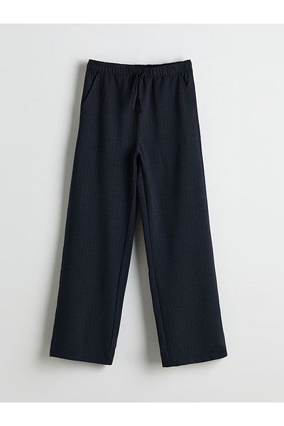 LC Waikiki Girls' Trousers with Elastic Waist