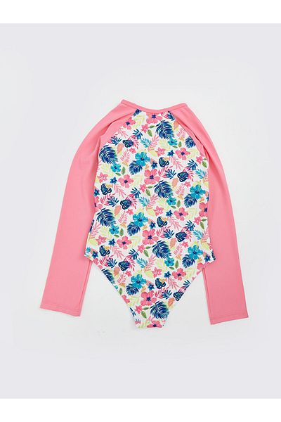 LC Waikiki Νέα σεζόν Quick Dry UV Protection Παιδικό μαγιό για κορίτσια - S5CY09Z4