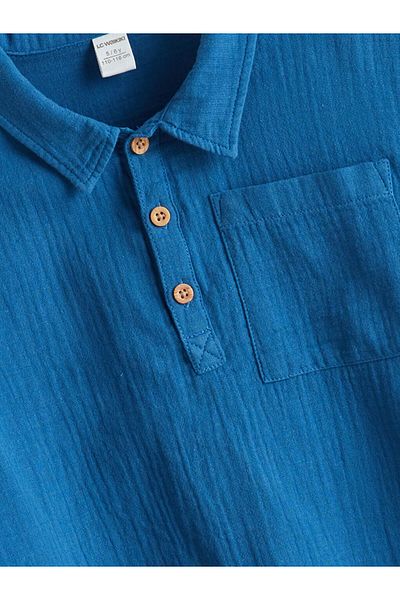 LC Waikiki Short Sleeve Pocket Boy's Shirt