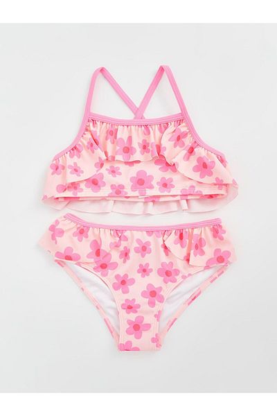 LC Waikiki Lcw Kids Floral Girl Bikini Set