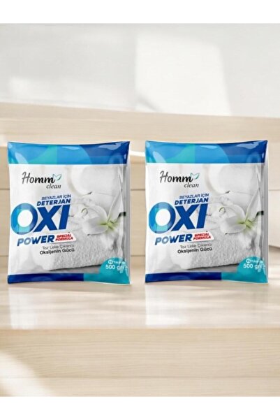 Homm Bitkisel 2'li Oxi Power Beyazlar İçin Leke Çıkarıcı