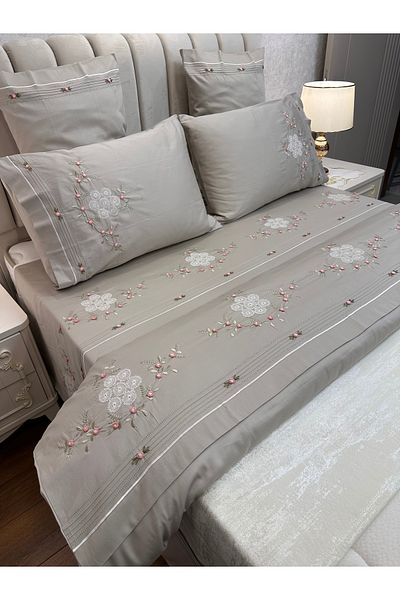 incisecrethome Handcrafted Pique and Duvet Cover Set