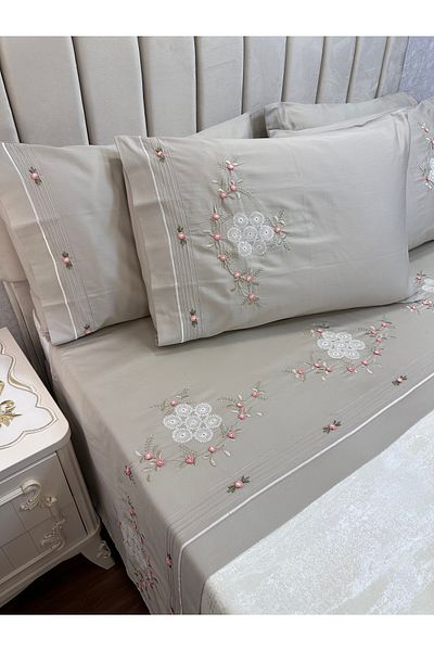 incisecrethome Handcrafted Pique and Duvet Cover Set