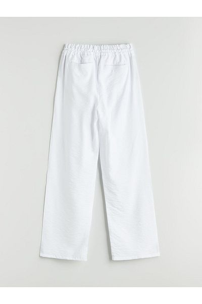 LC Waikiki Girls' Trousers with Elastic Waist