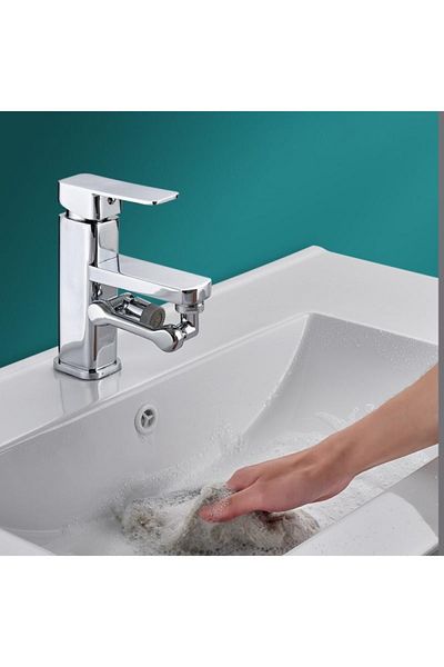 noip 1080 Degree Rotation Robotic Arm Faucet Head - Faucet Extension Apparatus Bit (7474)