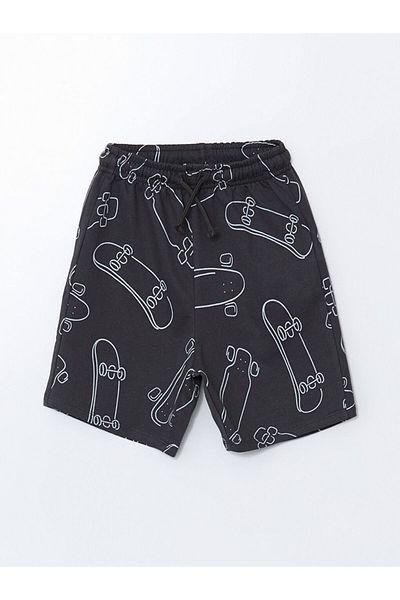 LC Waikiki New Season Boys' Shorts with Elastic Waist 2-Piece - S5Id28Z1