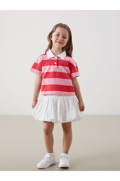 LC Waikiki Lcw Girls' Skirt with Elastic Waist