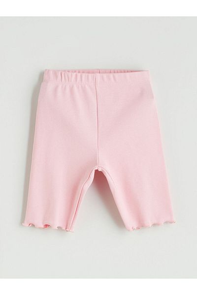 LC Waikiki New Season Printed Girls Short Leggings 2-Piece - S5Ir14Z1