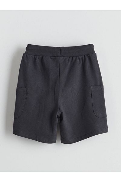 LC Waikiki Lcw Basic Boy's Shorts with Elastic Waist and Pockets