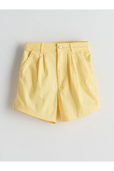 LC Waikiki Sari Beli Adjustable Elastic Girl's Shorts
