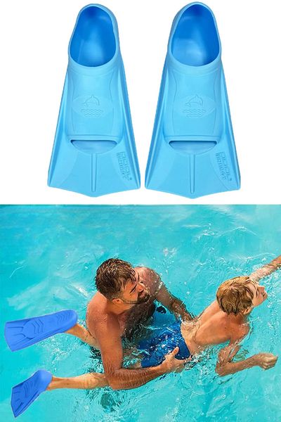 MAİN SHOP Pool Energy 25-26 Children's Training Pool and Sea Swimming Flippers with Carry Bag and Ear Nose Plug as a Gift