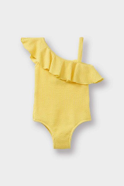DeFacto Baby Girl Flounced Swimsuit E1894A525Sm