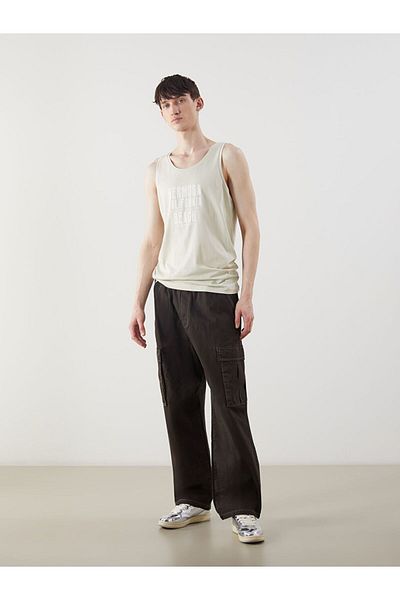 LC Waikiki Xside Crew Neck Printed Men's Sleeveless T-Shirt