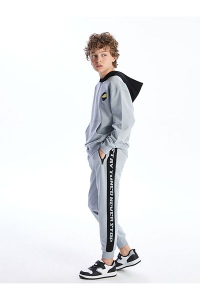 LC Waikiki Lcw Boy's Jogger Sweatpants with Elastic Waist