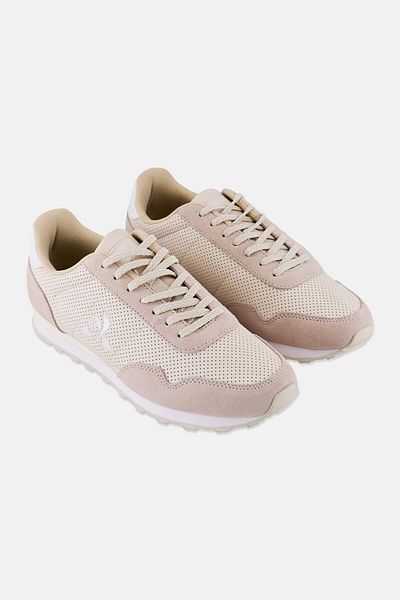 Le Coq Sportif Women Astra W Premium Lace Up Outdoor Shoes, Beige