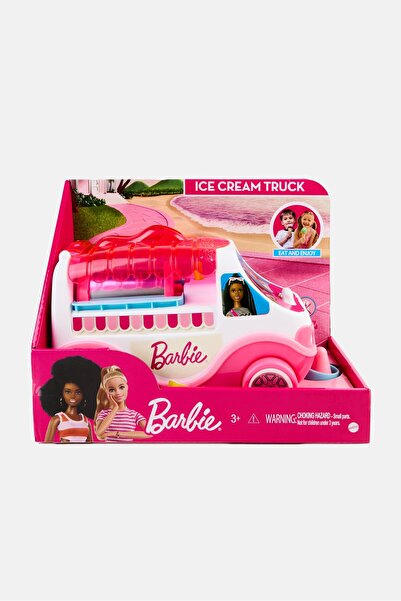 Barbie Eat And Enjoy Ice Cream Truck, Multicolor