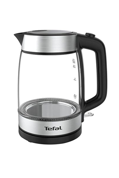 Generic Tefal 1850-2200W Glass Electric Kettle with Water Level Indicator Multicolor 1.7 Liter KI700827