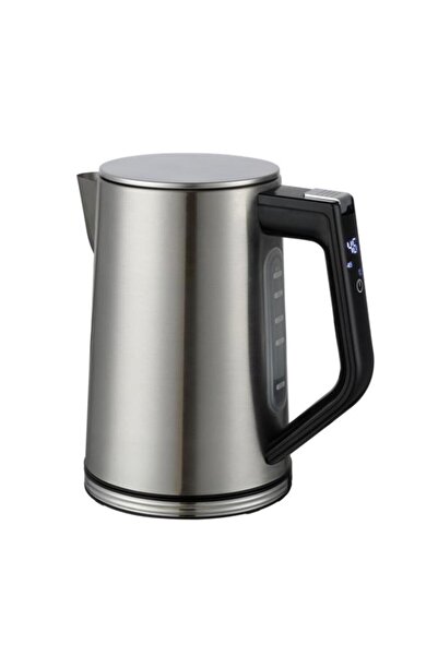 Generic homix 2200W Compact Electric Kettle Stainless Steel and Black 1.7 Liter KES4173-GS
