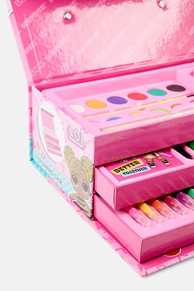 L.O.L. SURPRISE Colouring Case with Art Supplies Kit