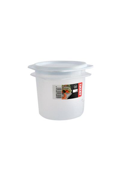Generic علبة طعام بلاستيكية عالية الجودة خالية من مادة BPA من TATAY، بيضاء، سعة 0.3 لتر، 1160001