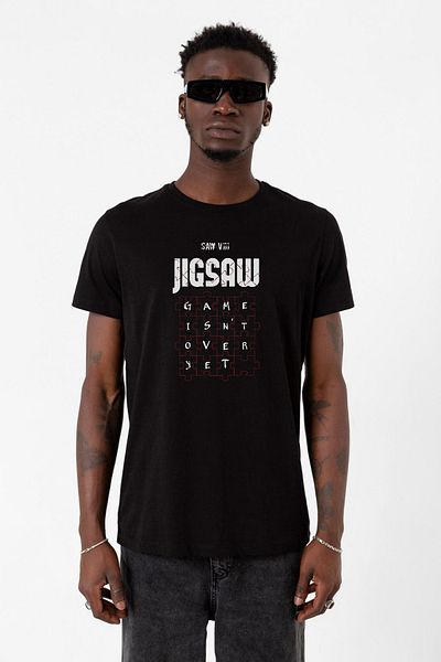 Tshirthane Το παιχνίδι παζλ δεν έχει λήξει ακόμα Μαύρο ανδρικό μπλουζάκι
