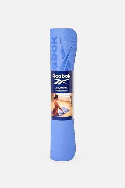 Reebok Women 4 mm Training Yoga Mat, Dark Blue