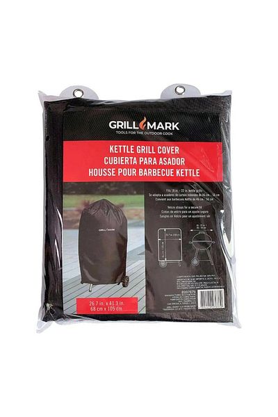 Generic غطاء شواية متين من البوليستر عالي الجودة من Grill Mark مع حزام فيلكرو أسود 8997879