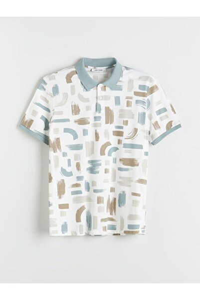 LC Waikiki Ανδρικό μπλουζάκι LCW Vision με μοτίβο πόλο με λαιμόκοψη