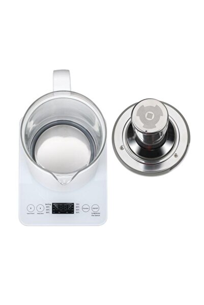 Generic homix 950W Digital Compact Electric Kettle White and Silver 1.5 Liter G1612E